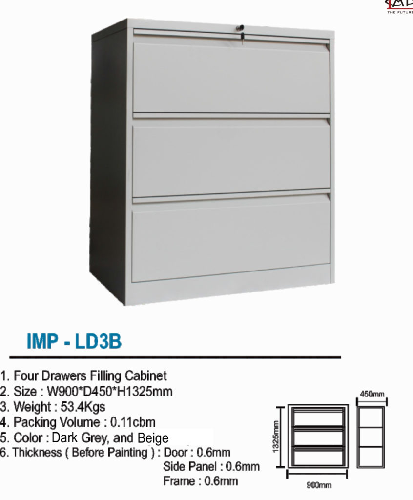Filling Cabinet Importa IMP LD3B