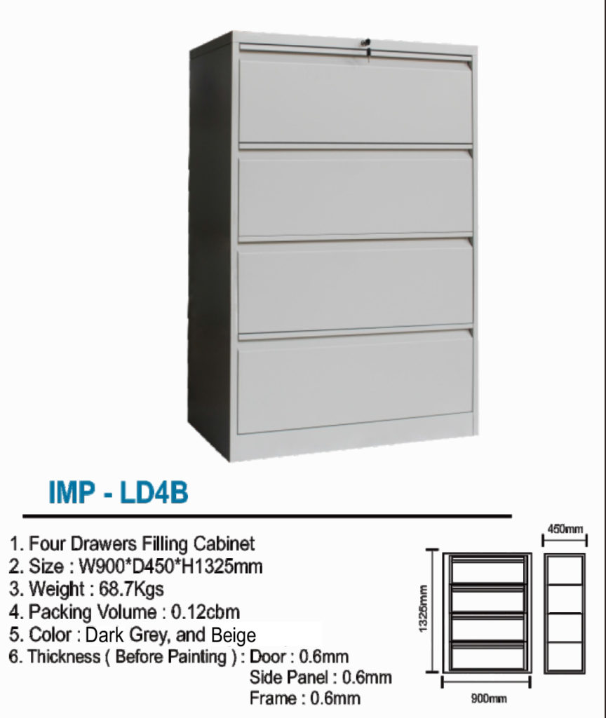 Filling Cabinet Importa IMP LD4B