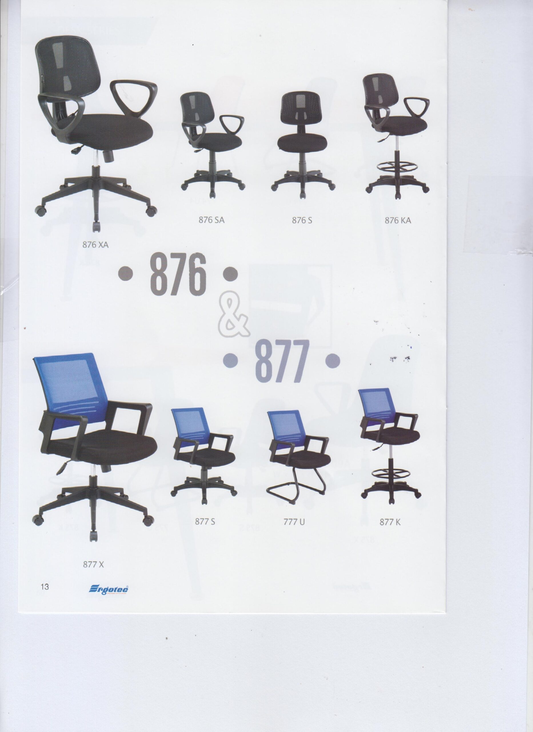 Kursi Hadap Ergotec 777 U