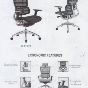 Kursi Kantor Ergotec GL 916 TR