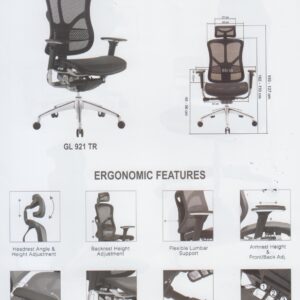 Kursi Kantor Ergotec GL 921 TR