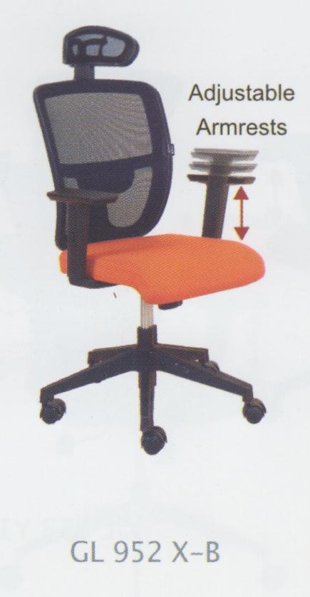 Kursi Kantor Staff Ergotec GL 952 X-B