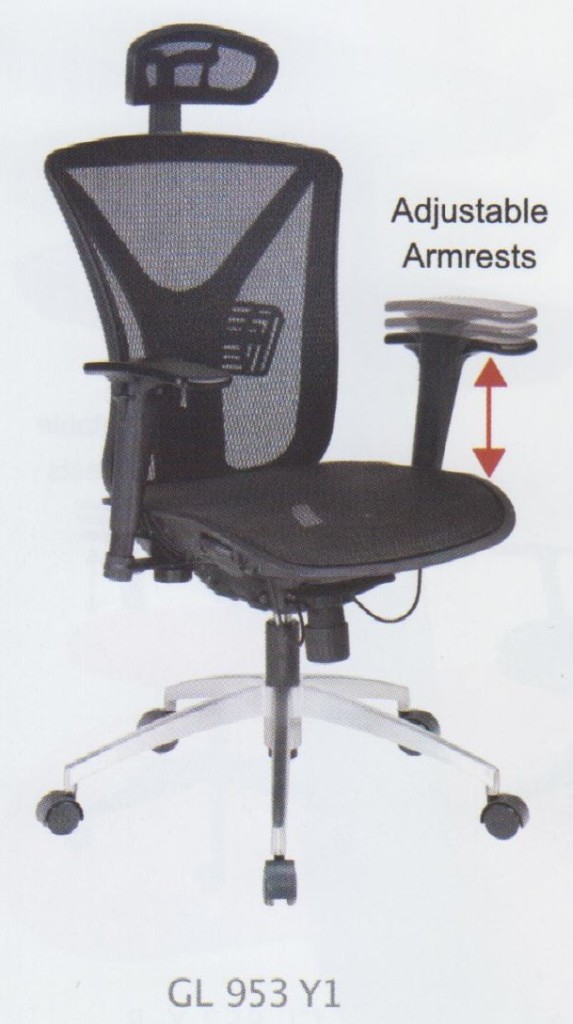 Kursi Kantor Staff Ergotec GL 953 Y1