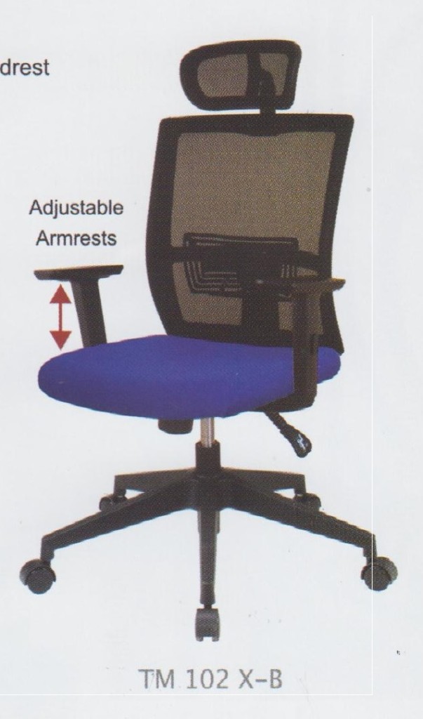 Kursi Kantor Staff Ergotec TM 102 X-B