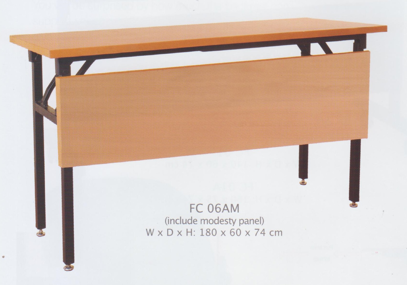 Meja Lipat Ergotec FC 06 AM