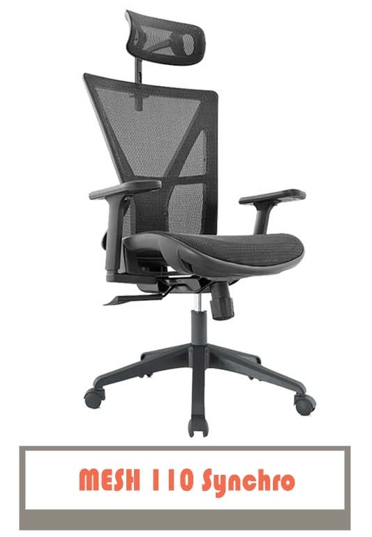 Kursi Kantor Staff CARRERA MESH 110 SYNCHRO