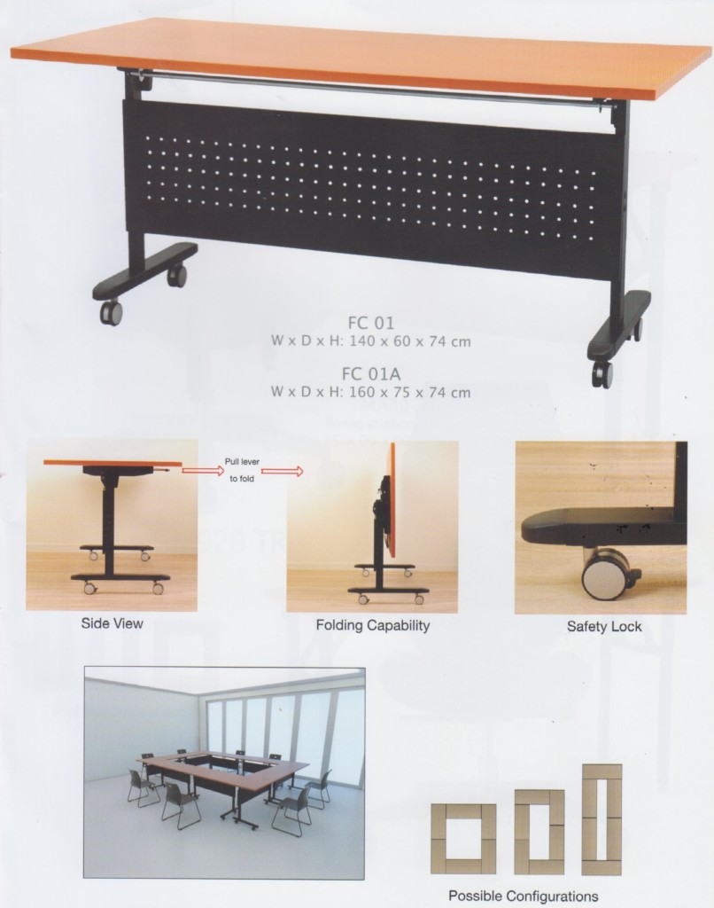 "Meja Lipat (Hotel/Restoran) Surabaya"